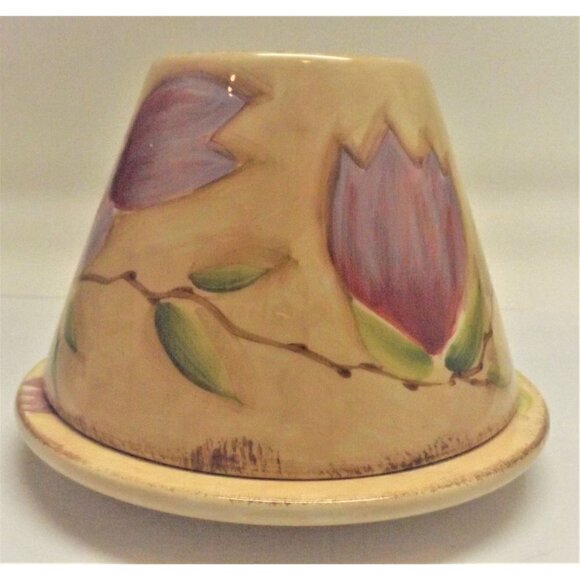 Yankee Candle Large Jar Candle Shade and Plate blossoms branches - Picture 2 of 9